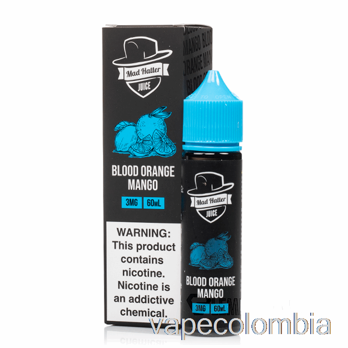 Vape Recargable Naranja Sanguina Mango - Sombrerero Loco - 60ml 0mg